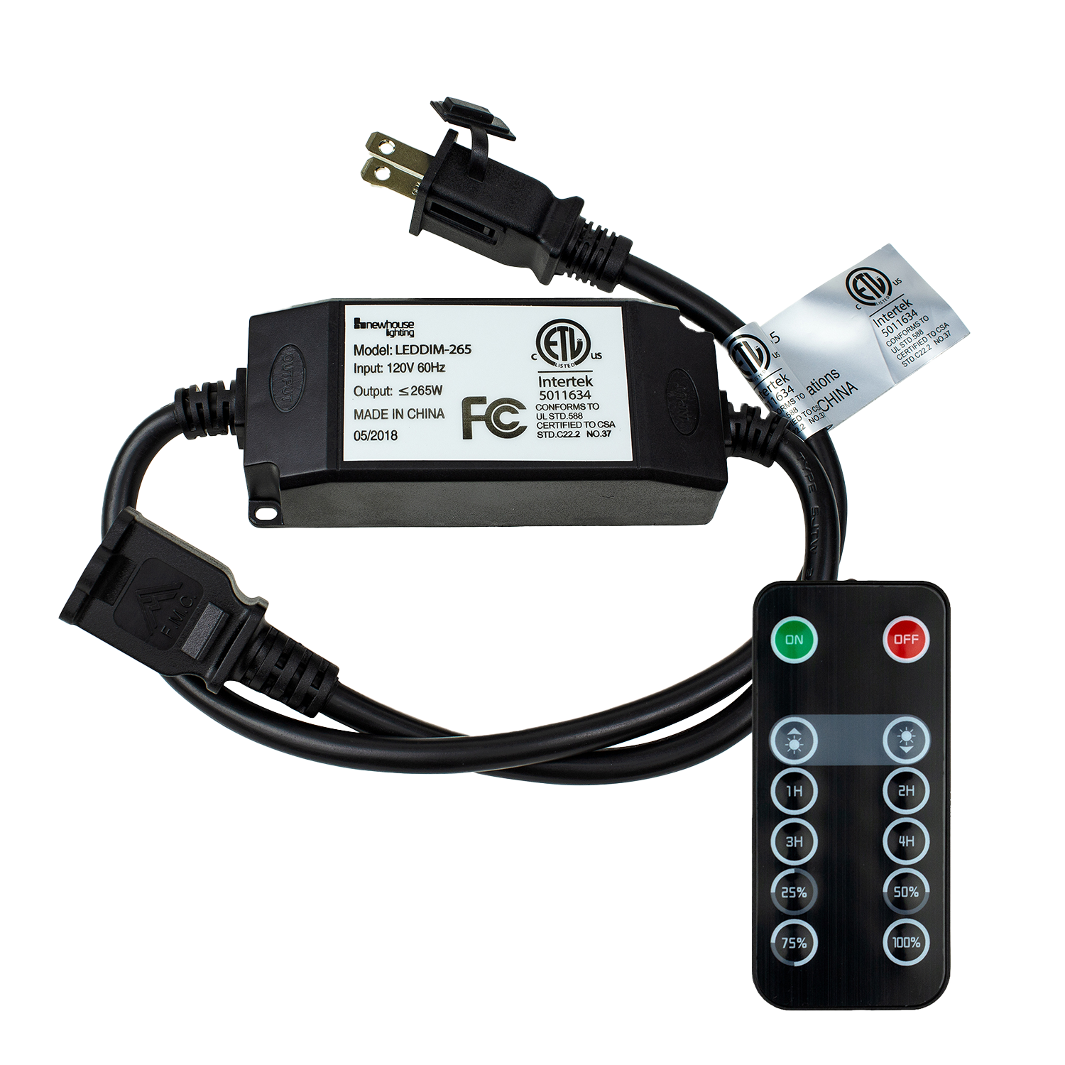 Wireless Remote Control Outdoor LED String Light Dimmer