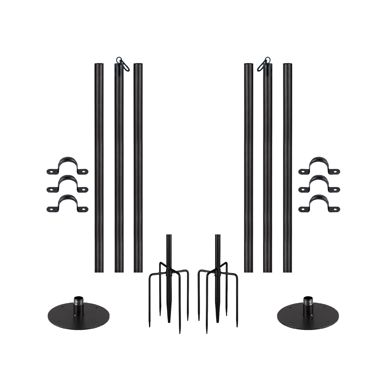 String Light Poles (2 Pack or 4 Pack)