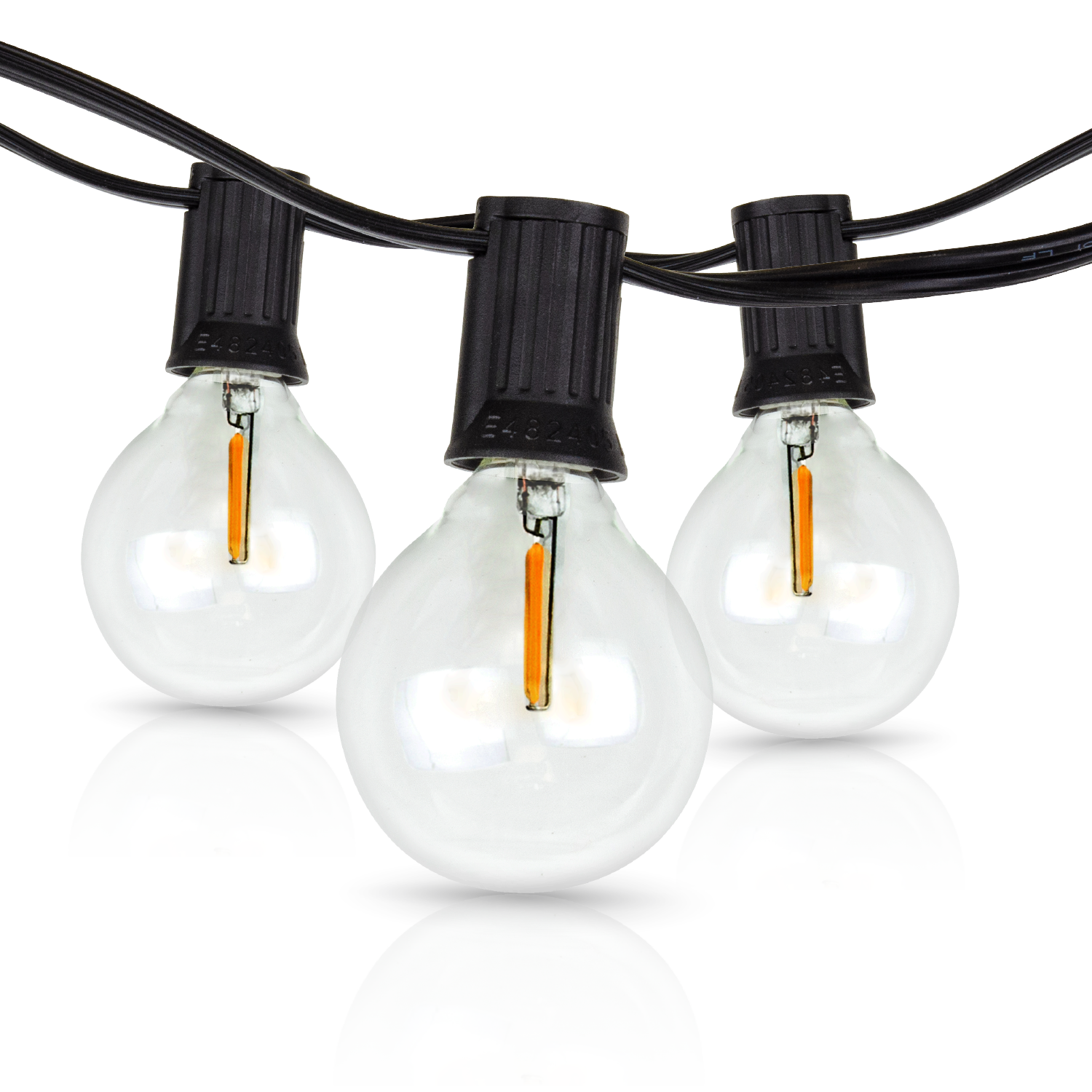48 ft Smart LED Outdoor String Lights