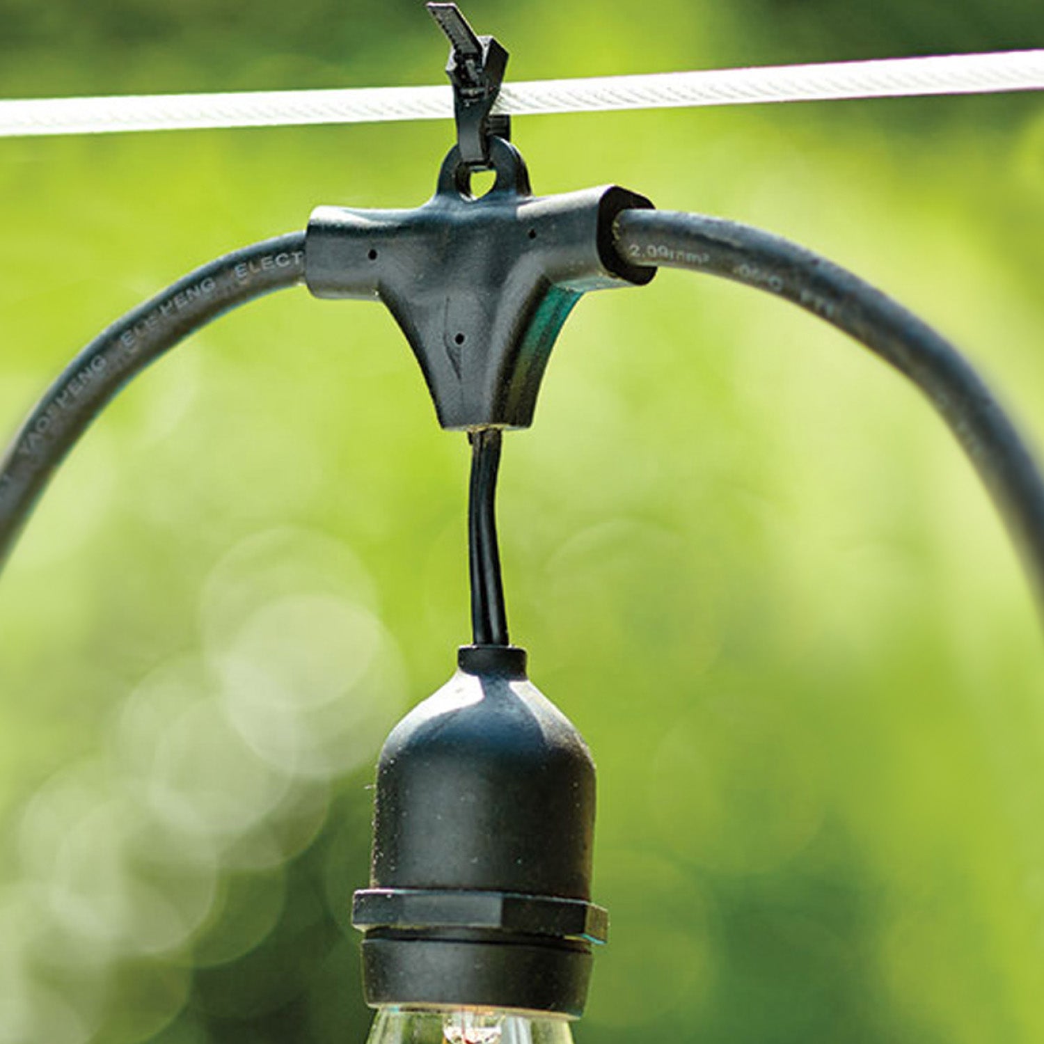 Stainless Steel Hanging/Suspension Kit for String Lights