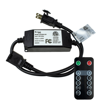 Wireless Remote Control Outdoor LED String Light Dimmer
