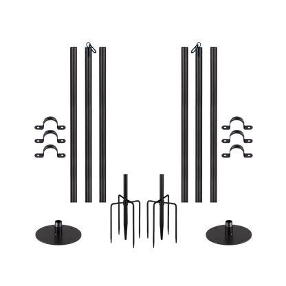 String Light Poles (2 Pack or 4 Pack)